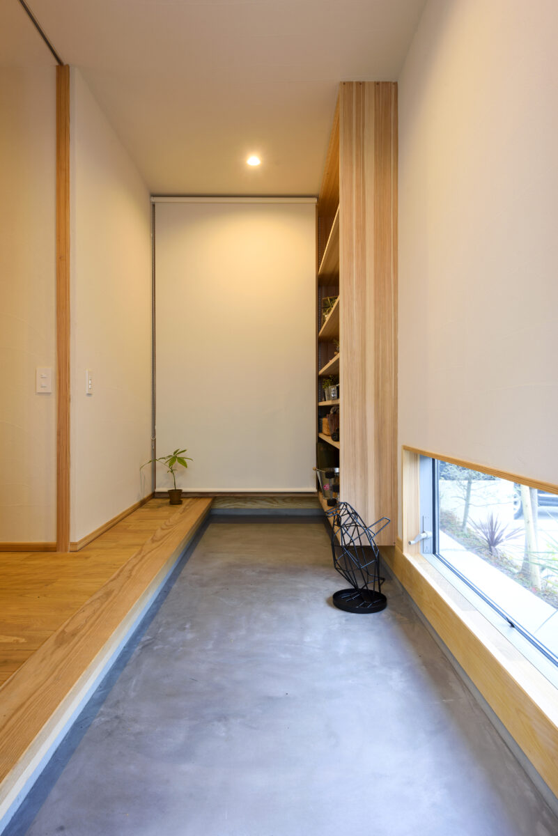  | 平屋にみえる二階建ての家